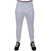 image:imageRawlings Boys Pro 150 Series Baseball Pants  Tapered Jogger Fit  Youth Sizes  Piped  Multiple ColorsWhite  Dark Green