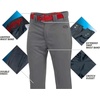 image:imageRawlings Mens Launch Series Baseball Pants  Knicker Fit  Adult Sizes  Solid  Multiple ColorsWhite
