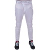 image:imageRawlings Mens Pro 150 Series Baseball Pants  Tapered Jogger Fit  Adult Sizes  Pinstripe  Multiple ColorsWhite  Scarlet