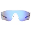 image:imageRawlings Strike Ready Shield Sport SunglassesShiny White and Blue