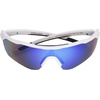 image:imageRawlings Strike Ready Shield Sport SunglassesShiny White and Blue