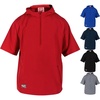 image:imageRawlings  Colorsync Short Sleeve Hooded Cage Jacket  Adult Large  Scarlet