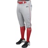image:imageRawlings  Launch Series Baseball Pants  Knicker Fit  Youth Sizes  Piped  Multiple ColorsGrey  Scarlet