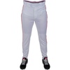 image:imageRawlings Boys Pro 150 Series Baseball Pants  Tapered Jogger Fit  Youth Sizes  Piped  Multiple ColorsWhite  Scarlet