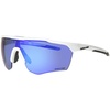 image:imageRawlings Strike Ready Shield Sport SunglassesShiny White and Blue
