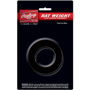image:imageRawlings  DOUGHNUT Style Bat Weight  BaseballSoftball  16 oz