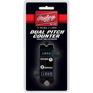 image:imageRawlings  Dual Pitch Counter  BaseballSoftball  Home amp Visitor Pitch Counts