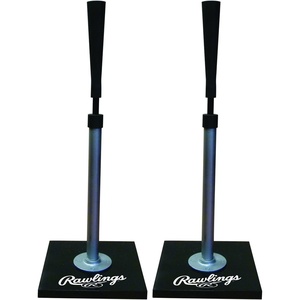 image:imageRawlings  PRO Model Batting Tee  Heavy Duty Base  Adjustable Height 213614H x 2W x 12L Pack of 2