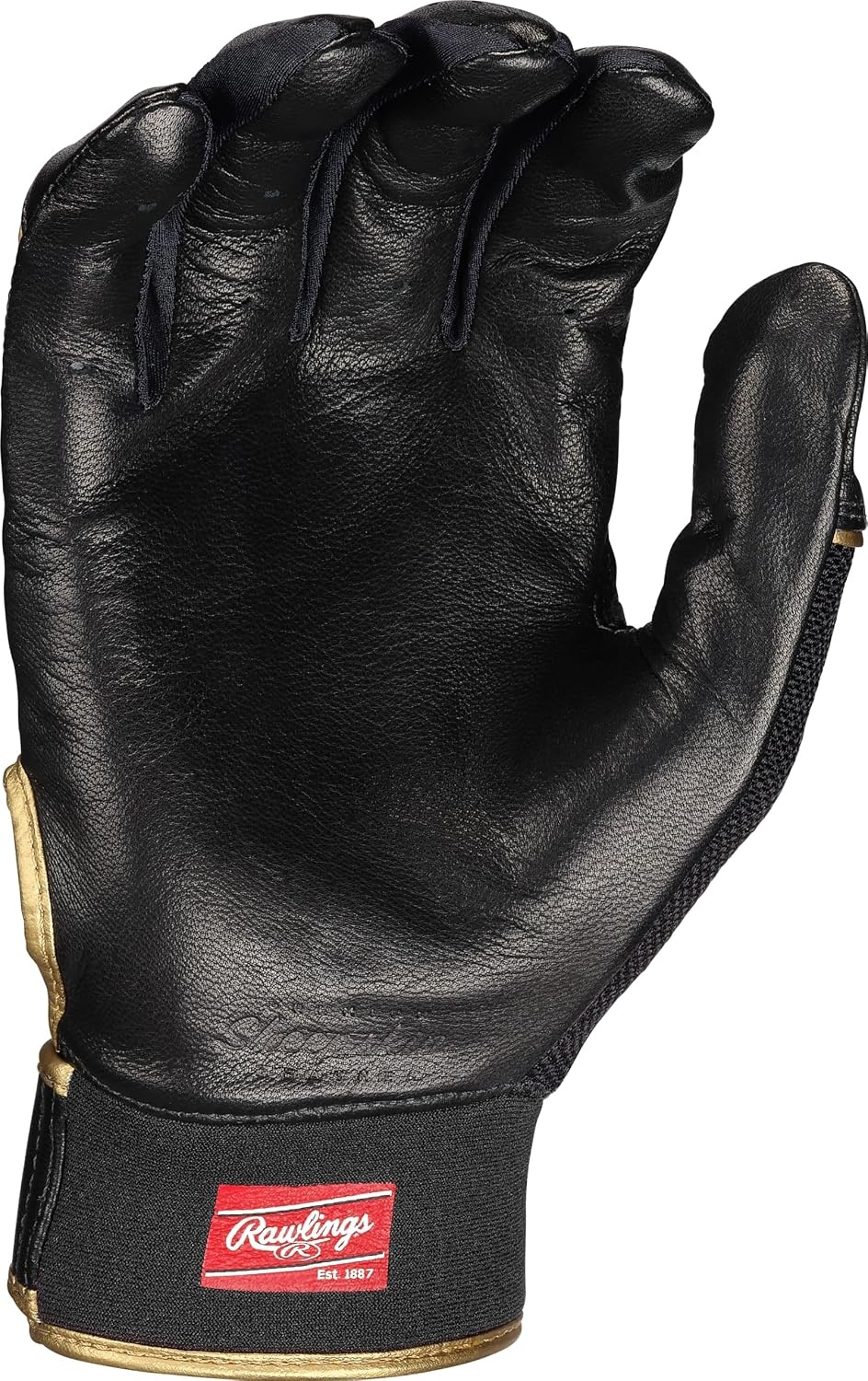 image:imageRawlings  PRO Preferred Baseball Batting Gloves  Adult Sizes  Multiple ColorsBlack