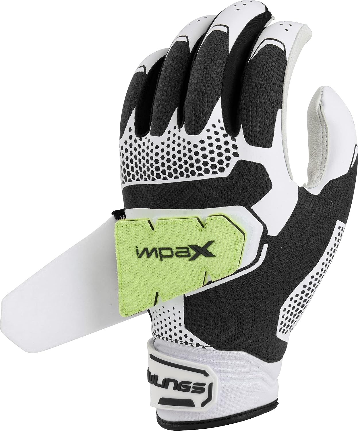 image:imageRawlings  Workhorse PRO Fastpitch Softball Batting Gloves  Double Strap  Impax Pad  Adult  Multiple Colors