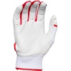 image:imageRawlings  Clout Baseball Batting Gloves  Adult Sizes  Multiple ColorsWHITESCARLET