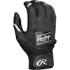 image:imageRawlings  Clout Baseball Batting Gloves  Youth Sizes  Multiple ColorsBLACKBLACK