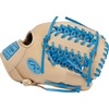 image:imageRawlings Heart of THE Hide Baseball Glove  Traditional Breakin  Sizes 1125  1275  Multiple StylesCamel  Columbia Blue  Modified TrapEze Web