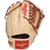 image:imageRawlings Heart of THE Hide Baseball Glove  Traditional Breakin  Sizes 1125  1275  Multiple StylesCamel  Modified TrapEze Web