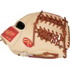 image:imageRawlings Heart of THE Hide Baseball Glove  Traditional Breakin  Sizes 1125  1275  Multiple StylesCamel  Modified TrapEze Web