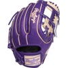 image:imageRawlings Heart of THE Hide Baseball Glove  Traditional Breakin  Sizes 1125  1275  Multiple StylesCamel  Purple  Weave I Web