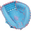 image:imageRawlings Heart of THE Hide Baseball Glove  Traditional Breakin  Sizes 1125  1275  Multiple StylesColumbia Blue  Pink  1Piece Solid Web