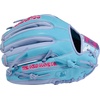 image:imageRawlings Heart of THE Hide Baseball Glove  Traditional Breakin  Sizes 1125  1275  Multiple StylesIcon Fest  Columbia Blue  Pink