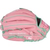 image:imageRawlings Heart of THE Hide Baseball Glove  Traditional Breakin  Sizes 1125  1275  Multiple StylesPink  Mint  Single Post Web