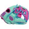 image:imageRawlings Heart of THE Hide Baseball Glove  Traditional Breakin  Sizes 1125  1275  Multiple StylesSpring Break Edition  Mint  Pink  Columbia Blue  Split Single Post Web