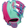 image:imageRawlings Heart of THE Hide Baseball Glove  Traditional Breakin  Sizes 1125  1275  Multiple StylesSpring Break Edition  Mint  Pink  Columbia Blue  Split Single Post Web