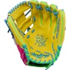 image:imageRawlings Heart of THE Hide Baseball Glove  Traditional Breakin  Sizes 1125  1275  Multiple StylesSpring Break Edition  Yellow  Pink  Columbia Blue  Green  Pro I Web
