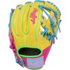 image:imageRawlings Heart of THE Hide Baseball Glove  Traditional Breakin  Sizes 1125  1275  Multiple StylesSpring Break Edition  Yellow  Pink  Columbia Blue  Green  Pro I Web