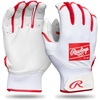 image:imageRawlings  Clout Baseball Batting Gloves  Adult Sizes  Multiple ColorsWHITESCARLET