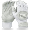 image:imageRawlings  Workhorse Baseball Batting Gloves  Youth Sizes  Multiple ColorsWhite  White