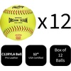 image:imageRawlings  Official USA Pro Leather Dream Seam Fastpitch Softballs  USAASA  C12RYLA  12  Multiple Count OptionsOne Color