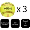 image:imageRawlings  Official USA Pro Leather Dream Seam Fastpitch Softballs  USAASA  C12RYLA  12  Multiple Count OptionsOne Color