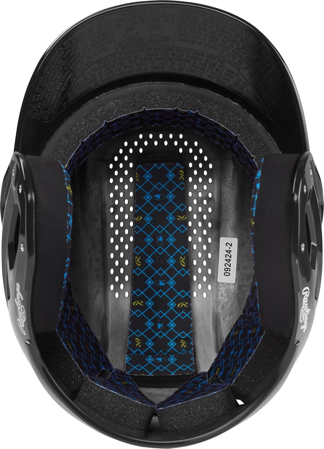 image:imageRawlings  RX2 Series Baseball Batting Helmet  Gloss  JR amp SR Sizes  Multiple ColorsBlack