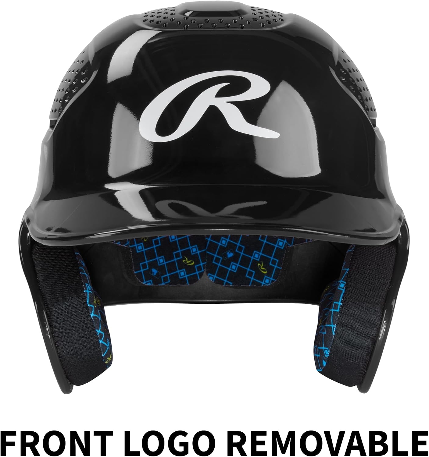 image:imageRawlings  RX2 Series Baseball Batting Helmet  Gloss  JR amp SR Sizes  Multiple ColorsBlack