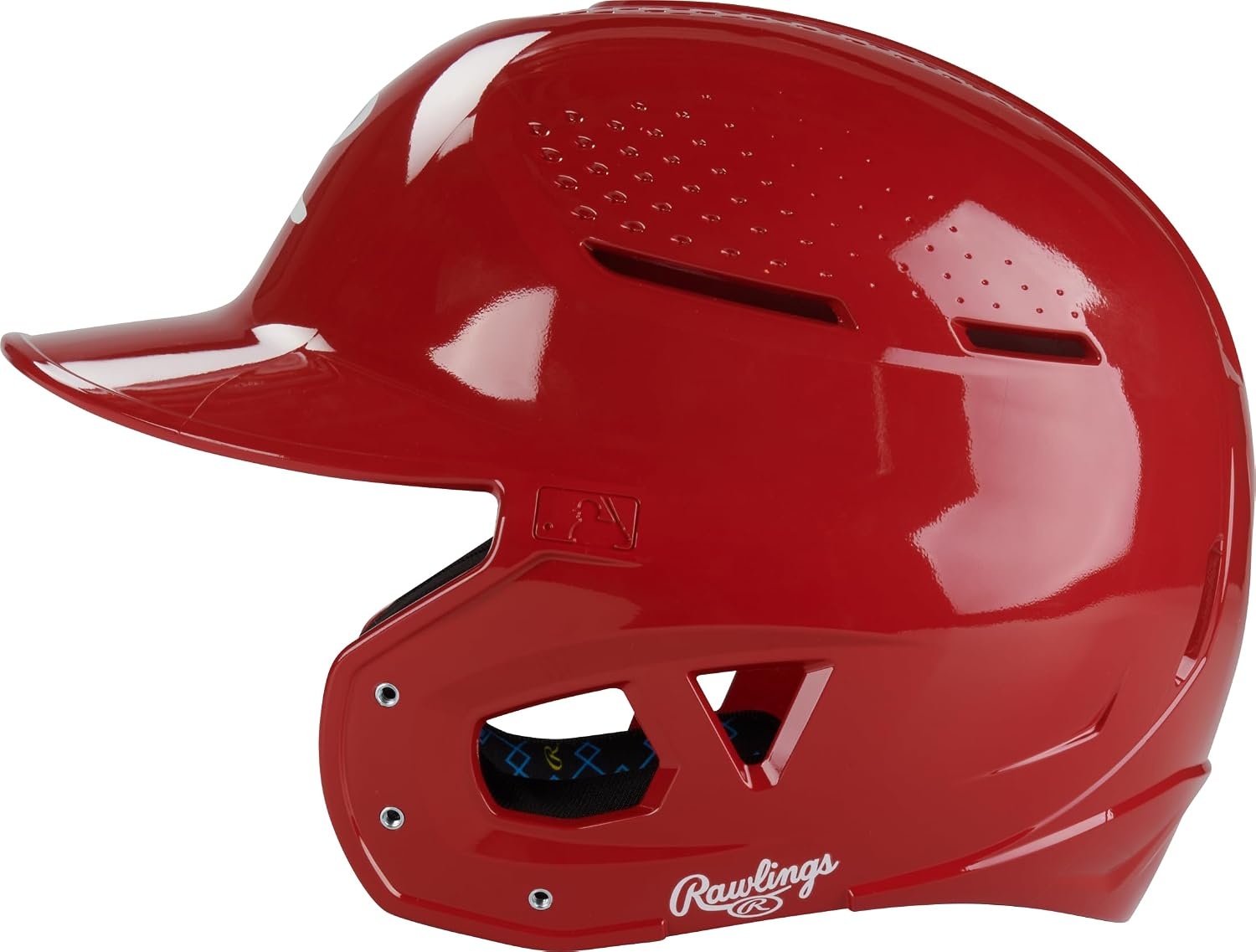 image:imageRawlings  RX2 Series Baseball Batting Helmet  Gloss  JR amp SR Sizes  Multiple ColorsScarlet
