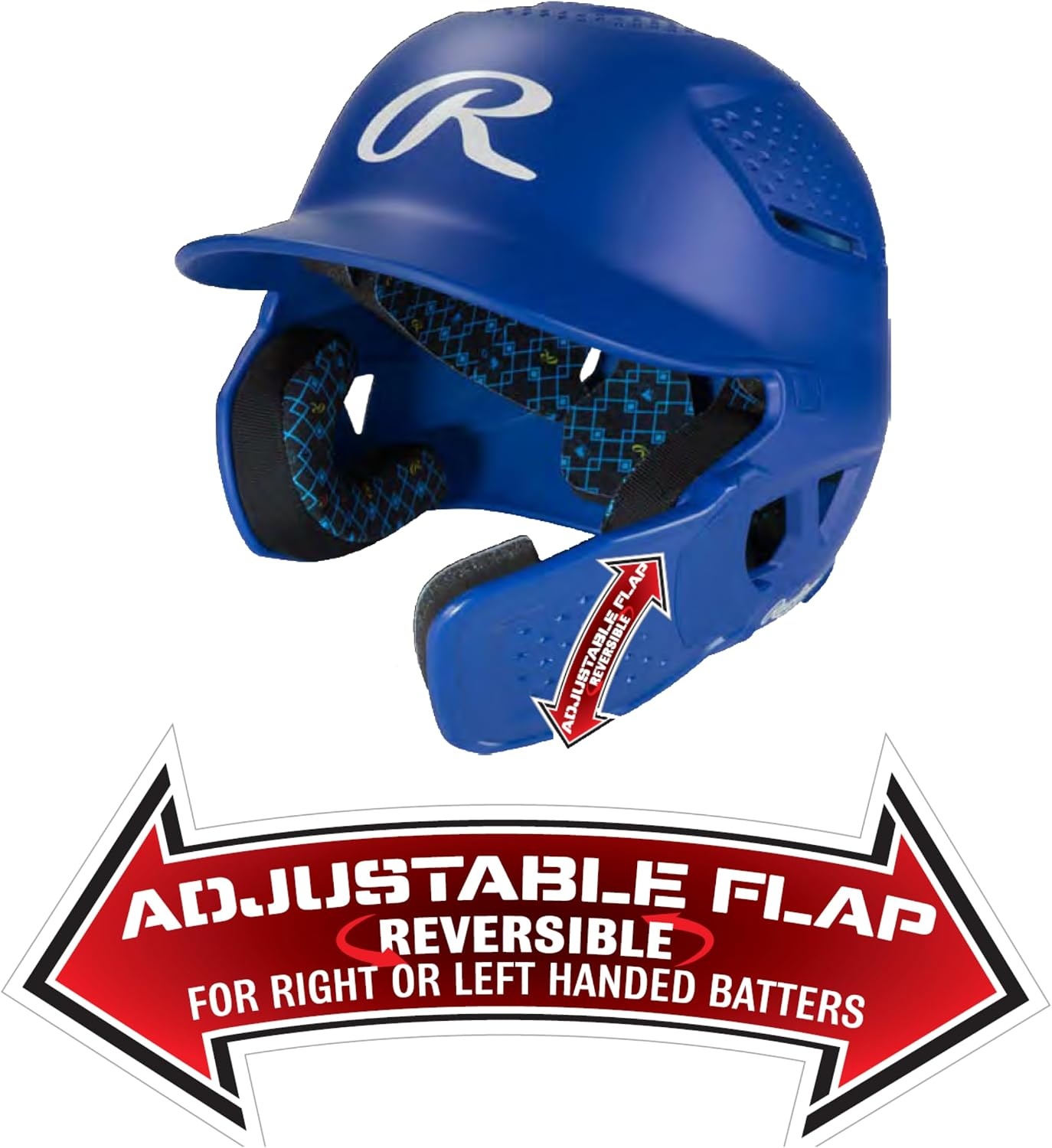 image:imageRawlings  RX2 Series Reverse amp Adjust Baseball Batting Helmet  Adjustable Face Guard  JR amp SR Sizes  Multiple ColorsScarlet