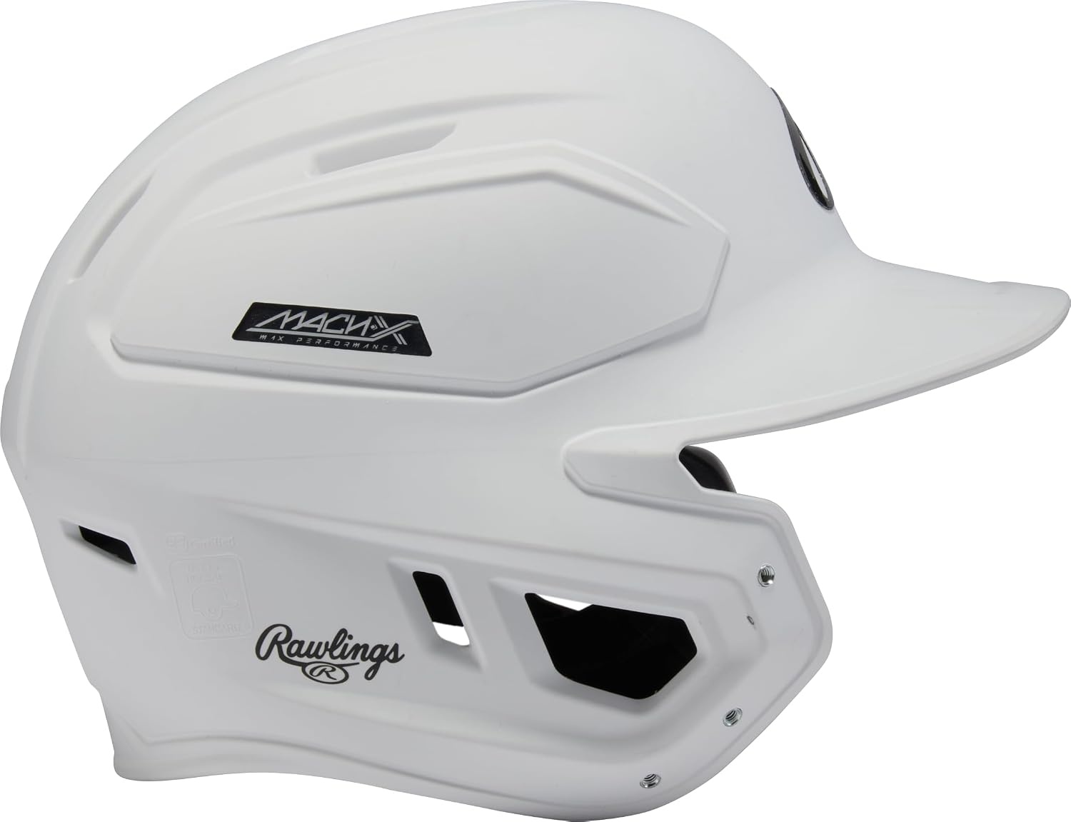image:imageRawlings Rawlings  MACHX Max Performance Baseball Batting Helmet  Multiple Sizes  Multiple ColorsNavy