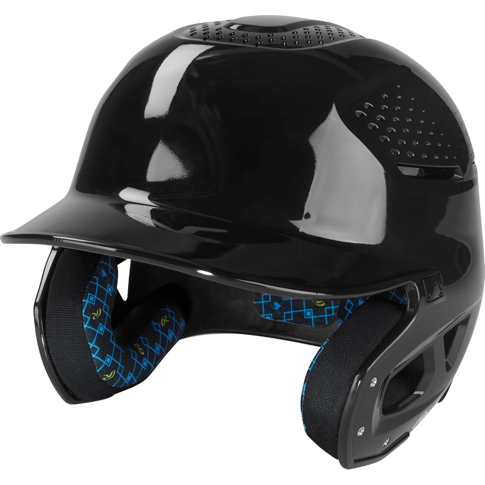 image:imageRawlings  RX2 Series Baseball Batting Helmet  Gloss  JR amp SR Sizes  Multiple ColorsBlack