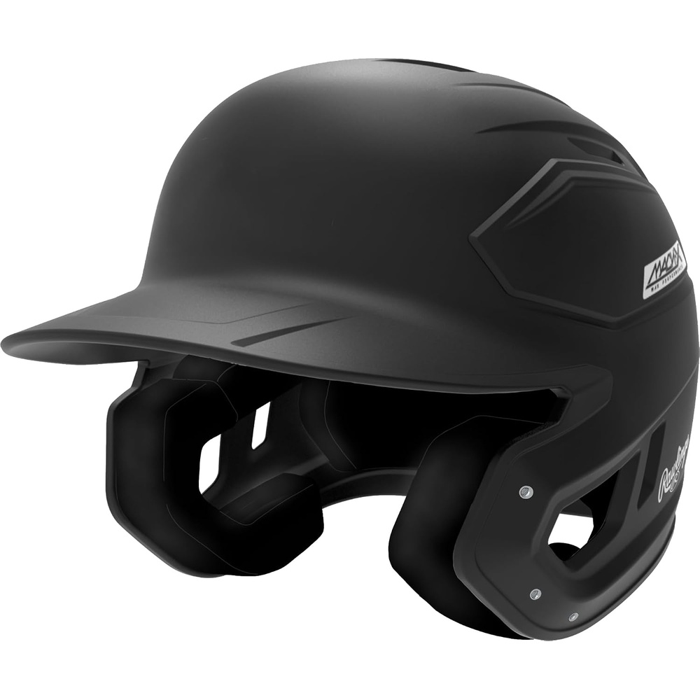 image:imageRawlings Rawlings  MACHX Max Performance Baseball Batting Helmet  Multiple Sizes  Multiple ColorsBlack