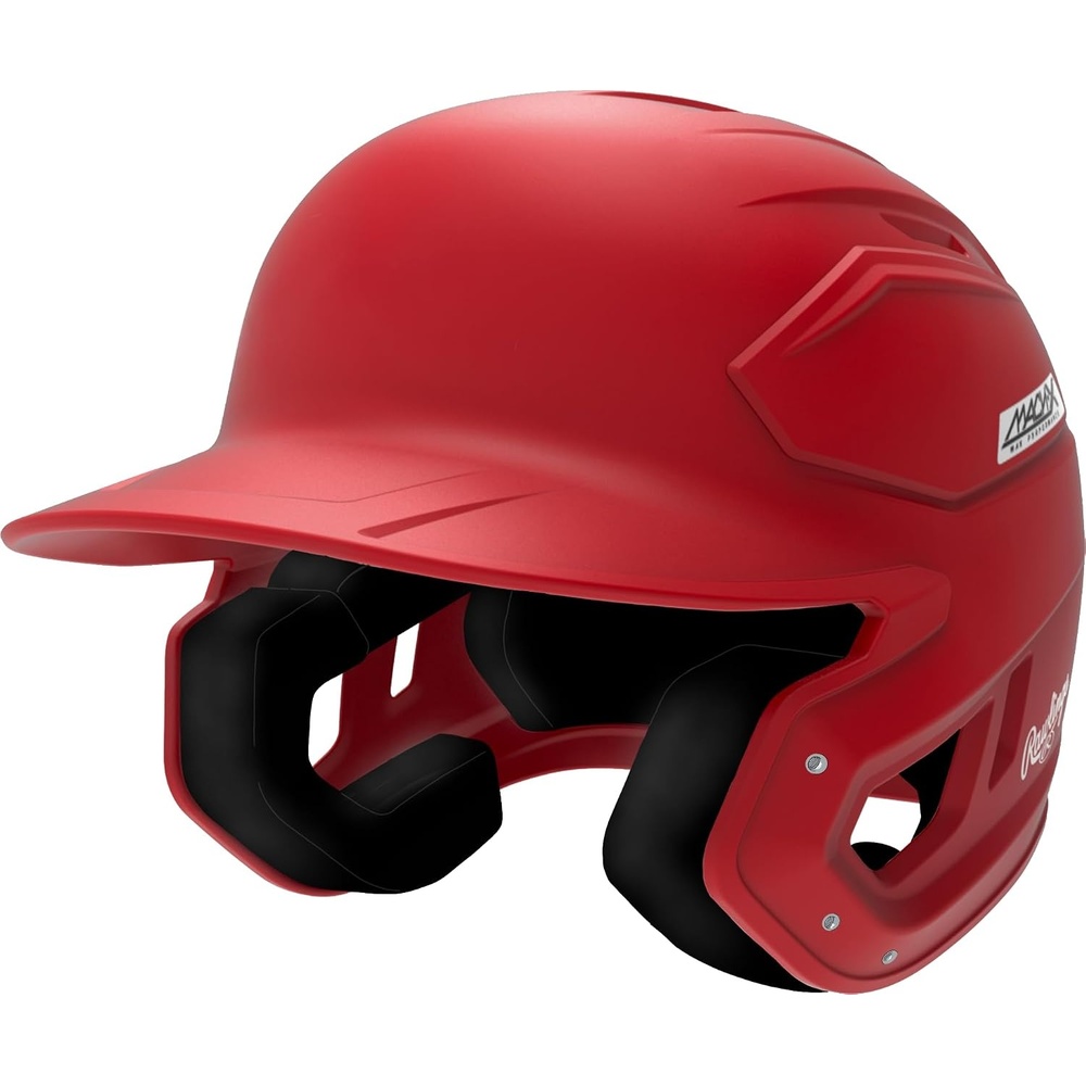 image:imageRawlings Rawlings  MACHX Max Performance Baseball Batting Helmet  Multiple Sizes  Multiple ColorsScarlet