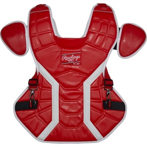image:imageRawlings  MACH PRO Series Catchers Chest Protector  Adult amp Intermediate Sizing  Multiple ColorsScarlet  White