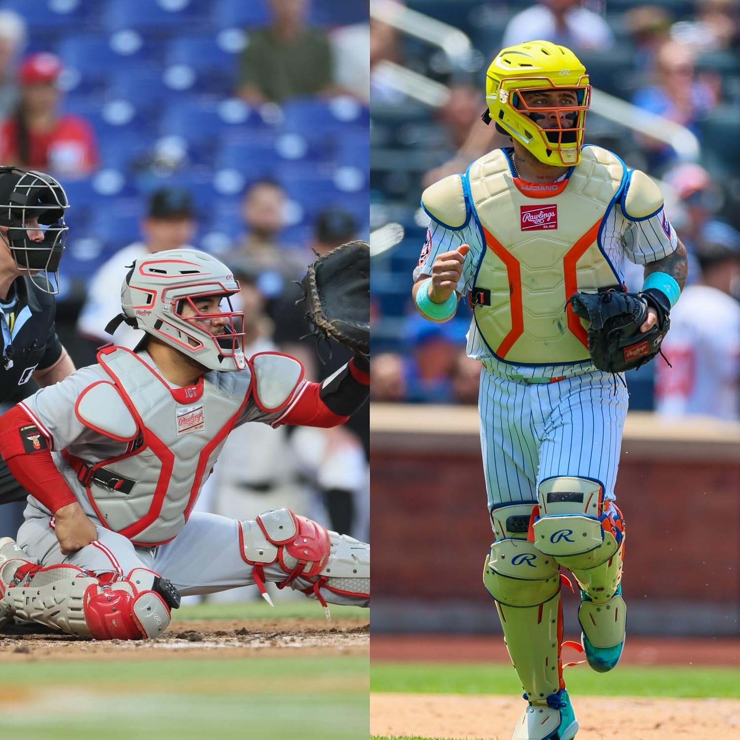 image:imageRawlings Rawlings  MACH PRO Series Catchers Helmet  Baseball  NOCSAE Certified  Junior amp Senior Sizing  Multiple ColorsGraphite  White