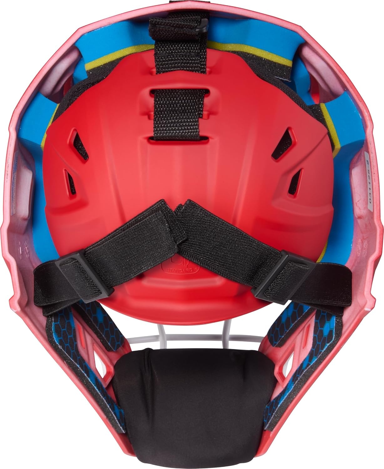 image:imageRawlings Rawlings  MACH PRO Series Catchers Helmet  Baseball  NOCSAE Certified  Junior amp Senior Sizing  Multiple ColorsScarlet  White
