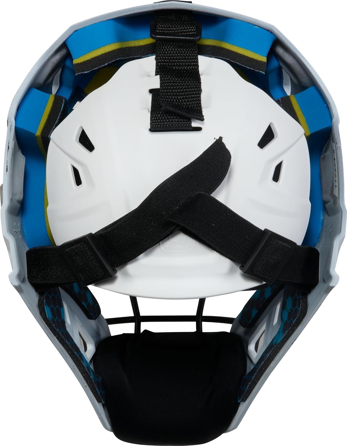 image:imageRawlings Rawlings  MACH PRO Series Catchers Helmet  Baseball  NOCSAE Certified  Junior amp Senior Sizing  Multiple ColorsWhite  Black