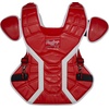 image:imageRawlings  MACH PRO Series Baseball Catchers Set  NOCSAE Certified  Adult amp Intermediate Sizing  Multiple ColorsScarlet  White
