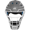 image:imageRawlings Rawlings  MACH PRO Series Catchers Helmet  Baseball  NOCSAE Certified  Junior amp Senior Sizing  Multiple ColorsGraphite  White