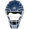 image:imageRawlings Rawlings  MACH PRO Series Catchers Helmet  Baseball  NOCSAE Certified  Junior amp Senior Sizing  Multiple ColorsNavy  White
