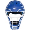 image:imageRawlings Rawlings  MACH PRO Series Catchers Helmet  Baseball  NOCSAE Certified  Junior amp Senior Sizing  Multiple ColorsRoyal  White