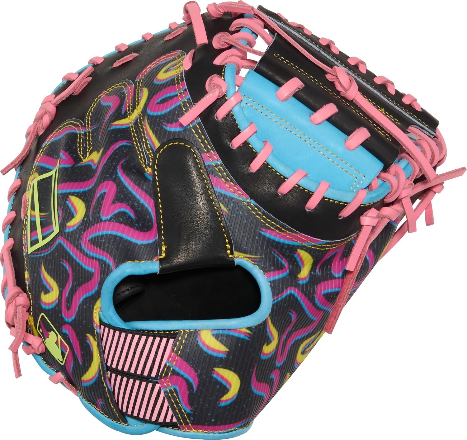 image:imageRawlings 2026 REV1X Baseball Glove  Multiple Sizes amp ColorsColumbia Blue  Black  1Piece Solid Web