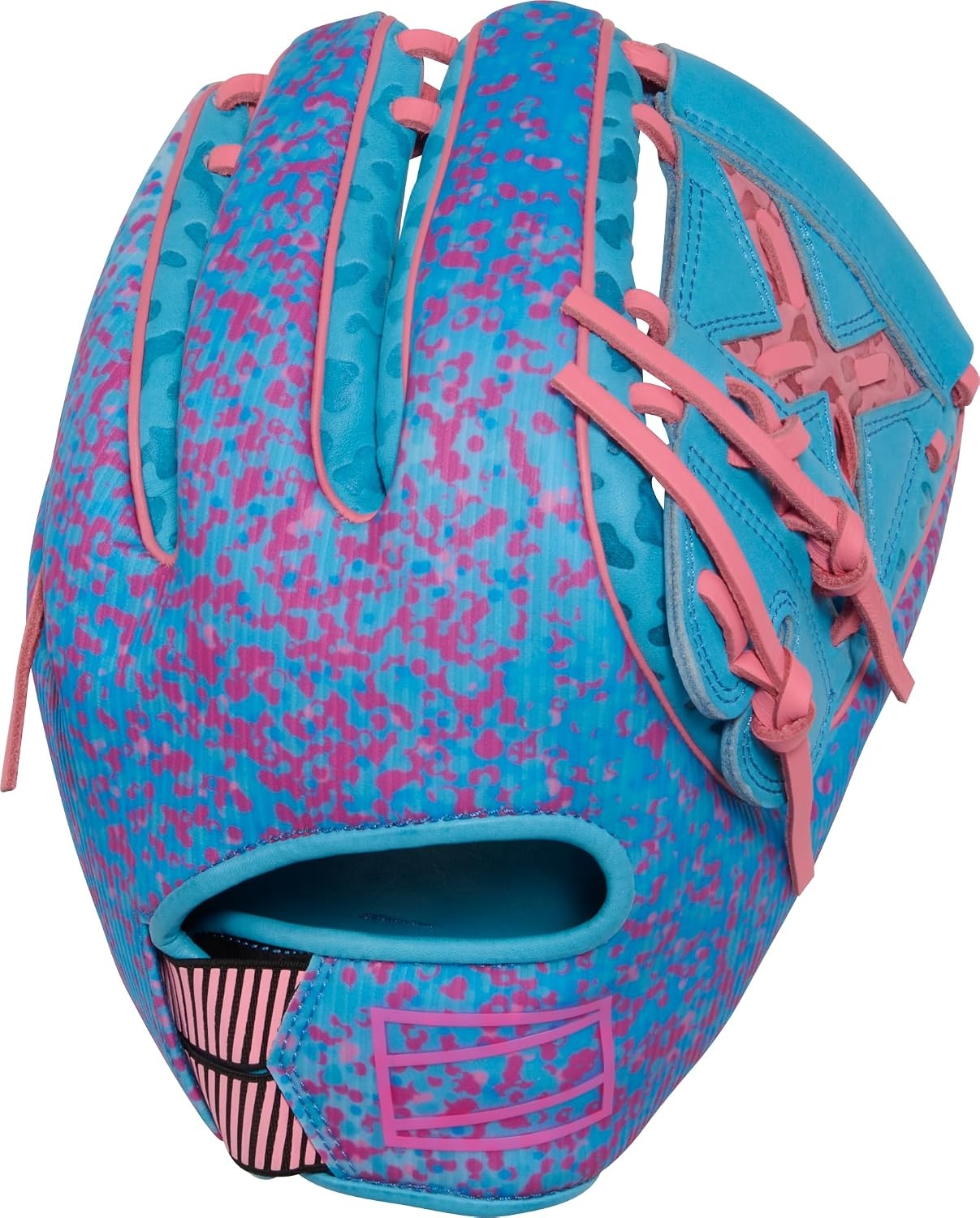 image:imageRawlings 2026 REV1X Baseball Glove  Multiple Sizes amp ColorsColumbia Blue  Pink  REV1X 2Piece Web