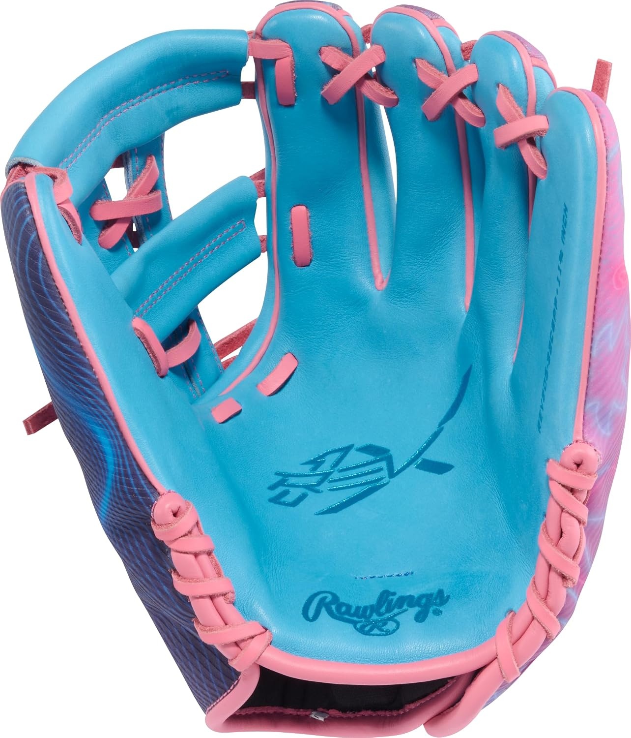 image:imageRawlings 2026 REV1X Baseball Glove  Multiple Sizes amp ColorsColumbia Blue  Split Single Post Web